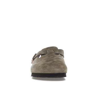 Birkenstock Boston Soft Footbed Suede Taupe (Narrow Fit)