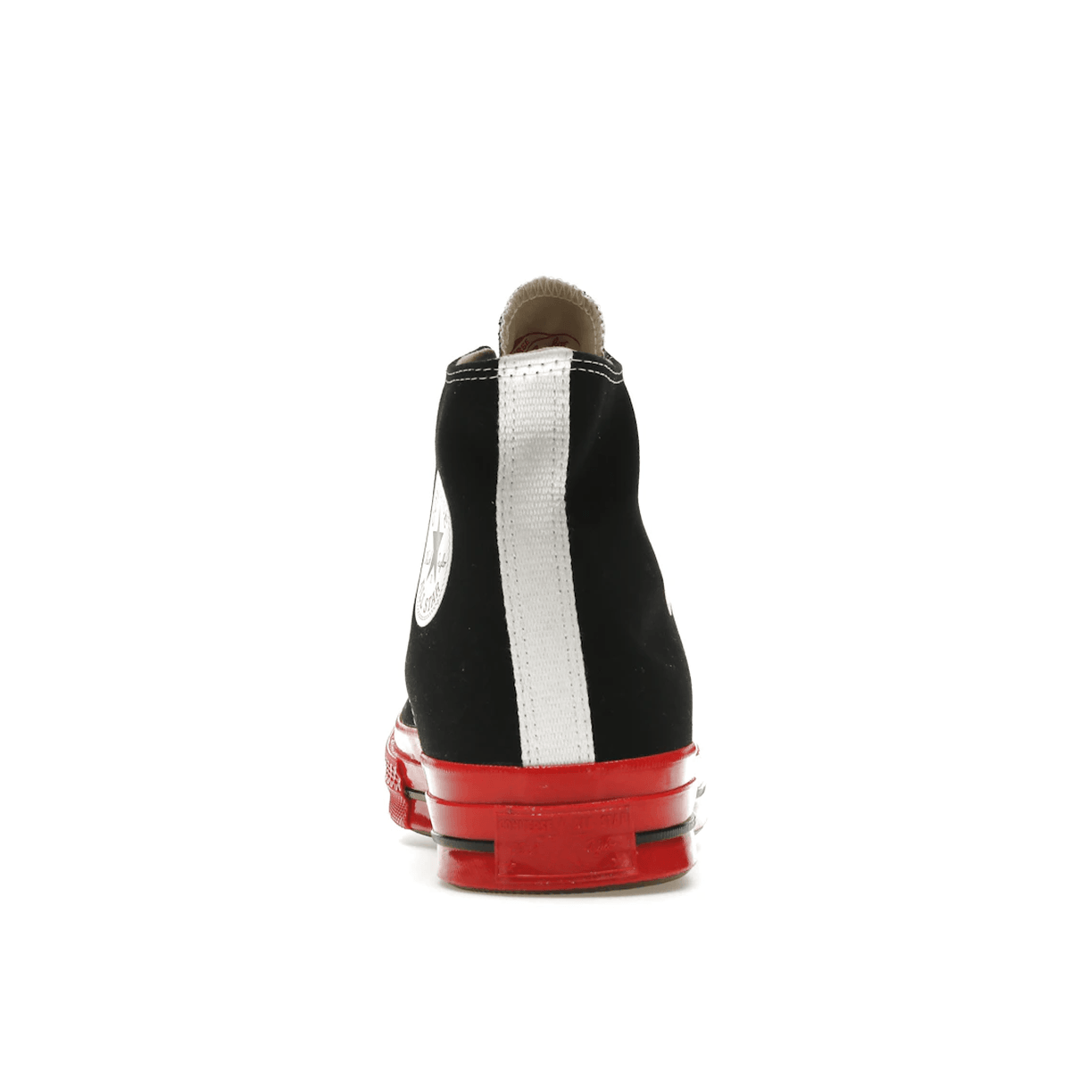 Converse Chuck Taylor All Star 70 Hi Comme des Garcons PLAY Black Red Midsole - Sneakerzone