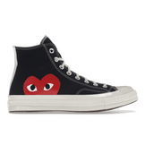 Converse Chuck Taylor All Star 70 Hi Comme des Garcons PLAY Black - Sneakerzone