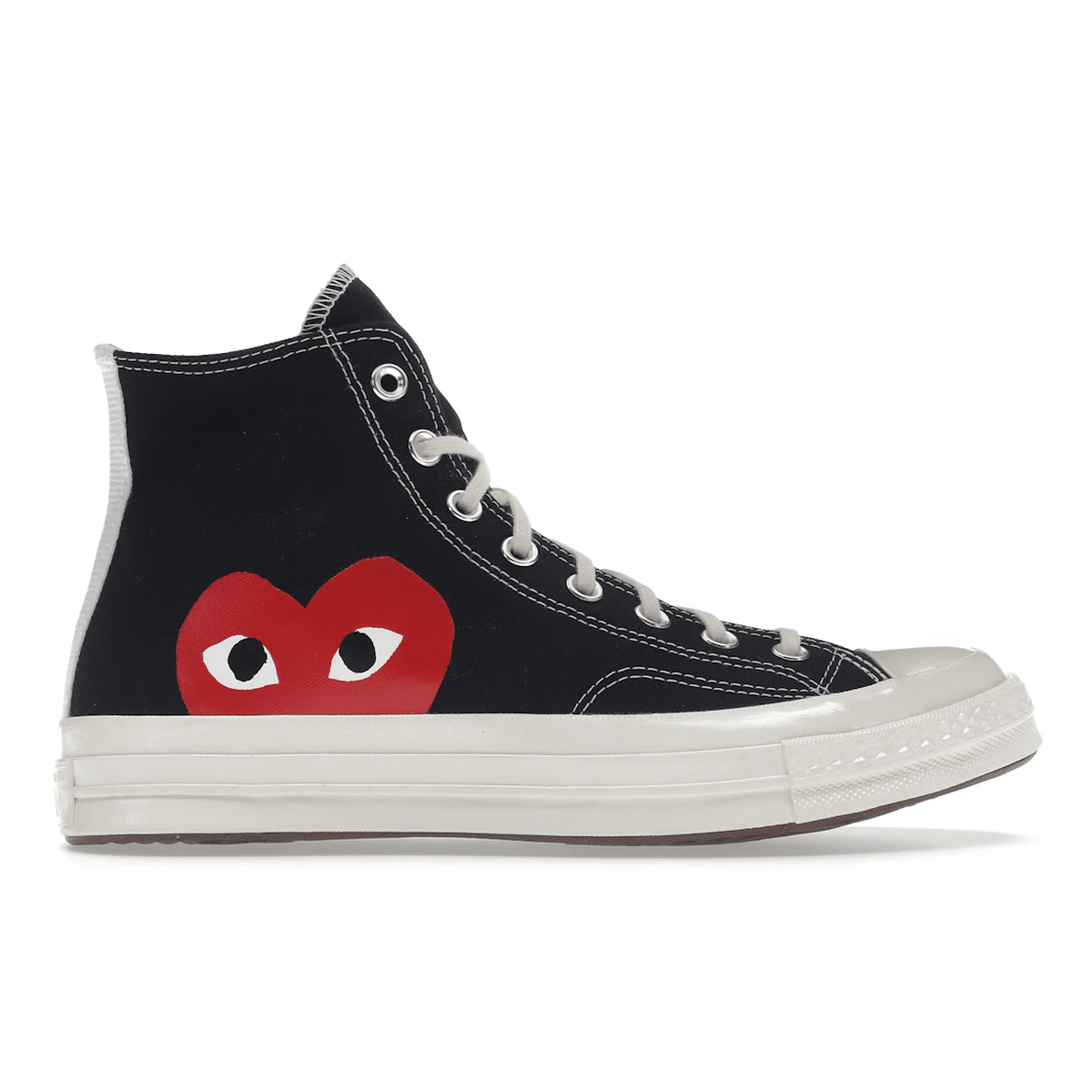 Converse Chuck Taylor All Star 70 Hi Comme des Garcons PLAY Black - Sneakerzone