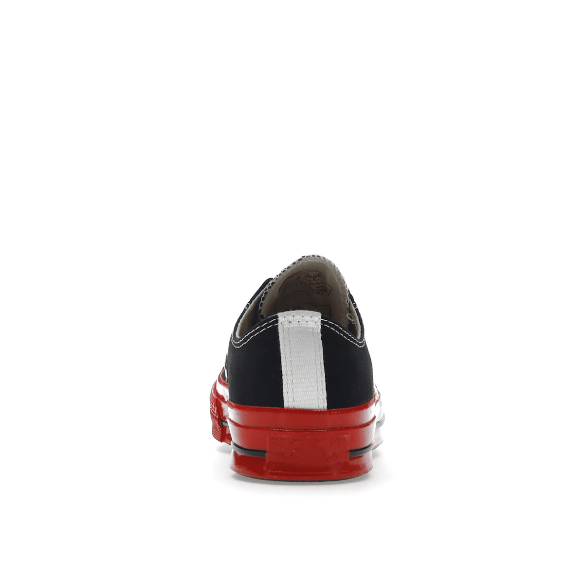 Converse Chuck Taylor All Star 70 Ox Comme des Garcons PLAY Black Red Midsole - Sneakerzone