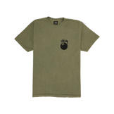 Stussy 8 Ball Pigment Dyed Tee Olive