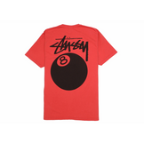 Stussy 8 Ball Pigment Dyed Tee Guava