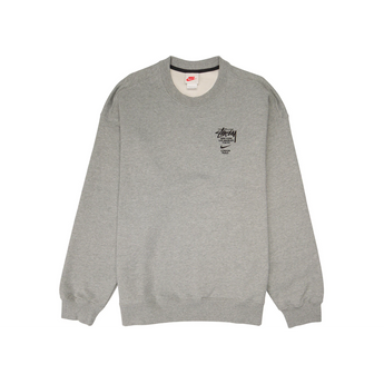 Nike x Stussy International Crewneck Sweatshirt Heather Grey