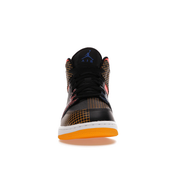 Air Jordan 1 Mid MMD Multi-Color Grid