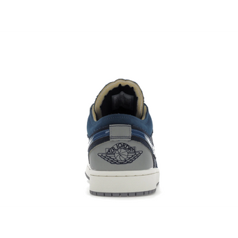 Air Jordan 1 Low SE Craft Obsidian French Blue Ashen Slate White