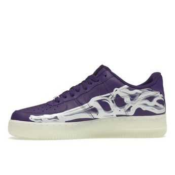 Air Force 1 Purple Skeleton Halloween