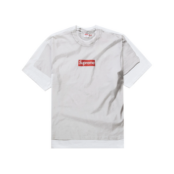 Supreme MM6 Maison Margiela Box Logo Tee White