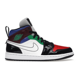 Air Jordan 1 Mid SE Black White Multi-Color