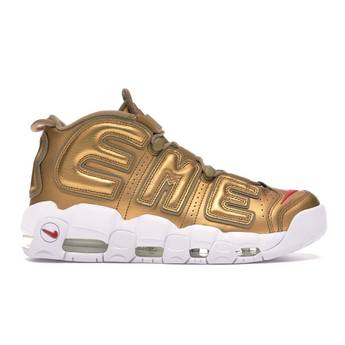 Nike Air More Uptempo Supreme Suptempo Gold