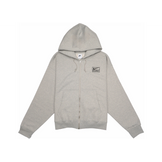 Stussy x Nike Fleece Zip Hoodie Grey Heather