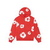 Denim Tears Cotton Wreath Sweatshirt Red - Sneakerzone