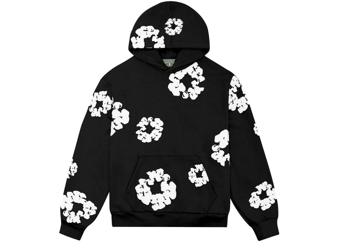 Denim Tears The Cotton Wreath Sweatshirt Black - Sneakerzone