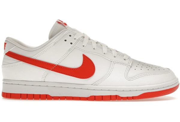 Nike Dunk Low Retro White Picante Red