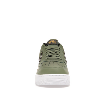 Air Force 1 Double Swoosh Olive Gold Black