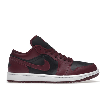 Air Jordan 1 Low Black Dark Beetroot