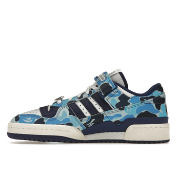 Adidas Forum 84 Low Bape 30th Anniversary Blue Camo