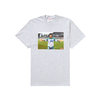 Supreme Maradona Tee Grey