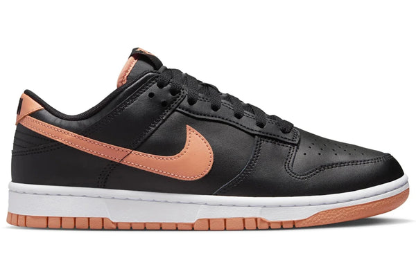 Nike Dunk Low Black Amber Brown