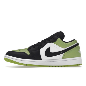 Air Jordan 1 Low Snakeskin Vivid Green