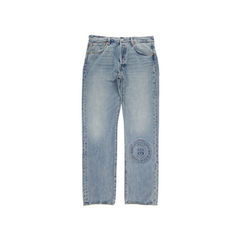 Stüssy x Levi's Embossed 501 Jeans Stussy Rugged-Blue