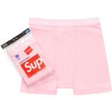 Supreme Hanes Boxer Briefs Pink