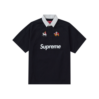 Supreme S/S Rugby Black