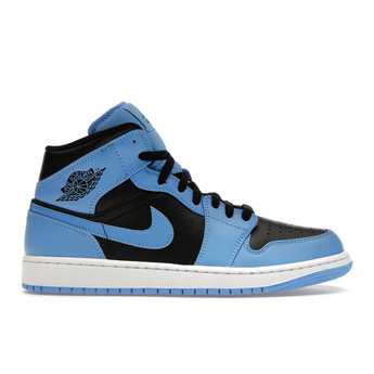 Air Jordan 1 Mid University Blue Black