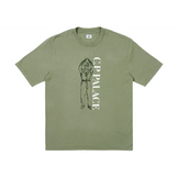 Palace x C.P. Company T-Shirt Olive