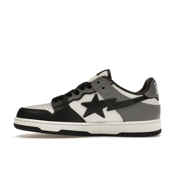 A Bathing Ape Sk8 Sta #5 Black White Grey