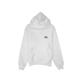 Stussy Basic Hoodie White/Black