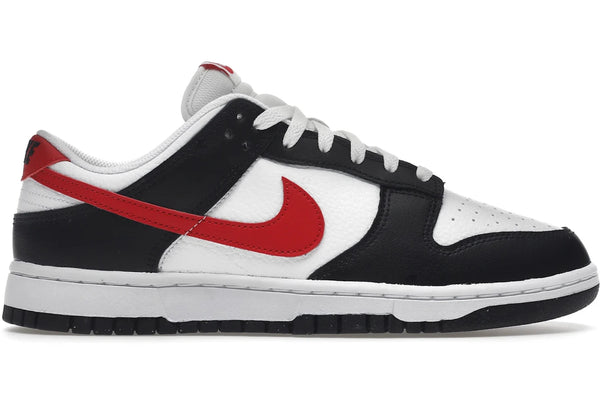 Nike Dunk Low Retro Red Swoosh Panda