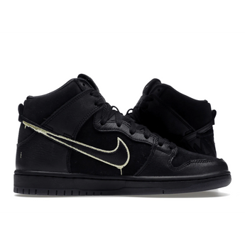 Nike SB Dunk High FAUST Black Gold