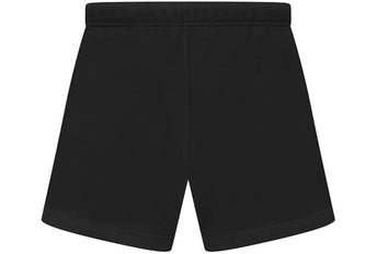 Fear of God Essentials Cream Drawstring Sweatshort Jet Black - Sneakerzone