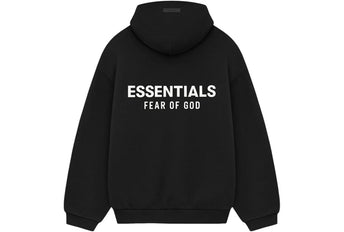 Fear of God Essentials Fleece Hoodie Black - Sneakerzone