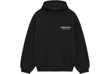 Fear of God Essentials Fleece Hoodie Black - Sneakerzone