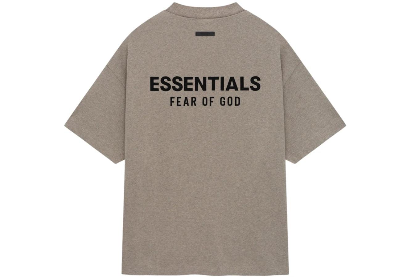 Fear of God Essentials Jersey Crewneck T-Shirt Heather Gray - Sneakerzone