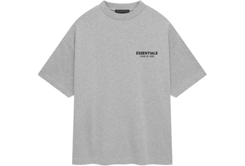 Fear of God Essentials Jersey Crewneck T-Shirt Light Heather Gray