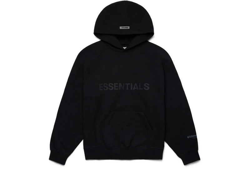 Fear of God Essentials Pullover Hoodie Applique Logo Dark Slate/Stretch Limo/Black  product image