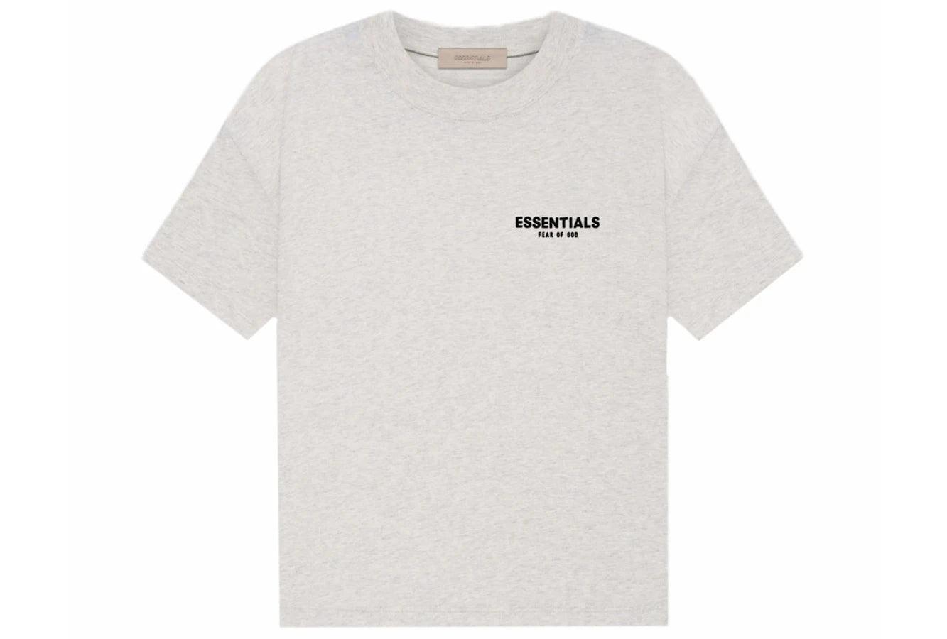 Fear of God Essentials T-shirt Light Oatmeal (SS22) - Sneakerzone