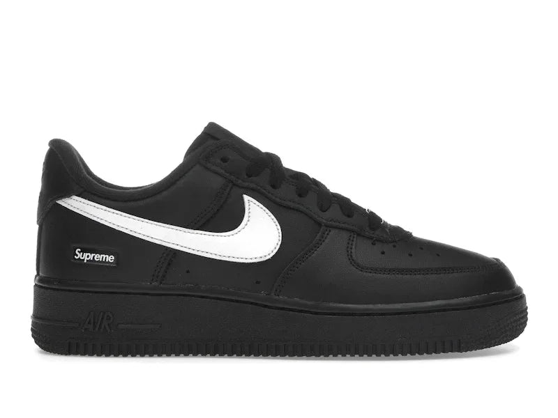 Nike Air Force 1 Low Supreme Black White - Sneakerzone