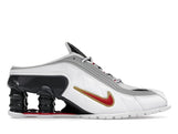 Nike Shox MR4 Mule Martine Rose Metallic Platinum Varsity Red