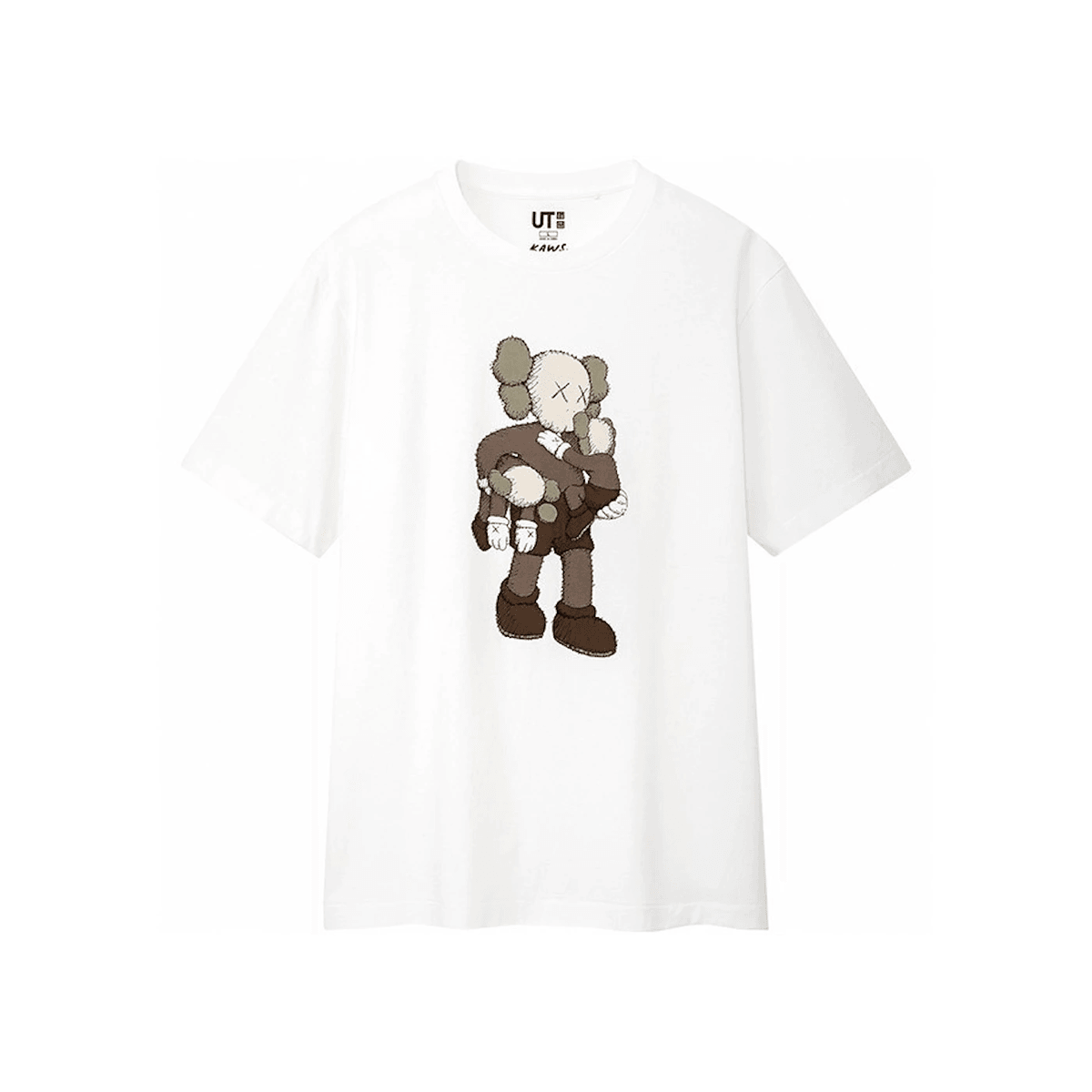 KAWS x Uniqlo Clean Slate Tee White - Sneakerzone