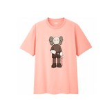 KAWS x Uniqlo Companion Tee Pink - Sneakerzone