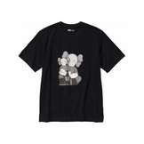 KAWS x Uniqlo UT Short Sleeve Graphic T-shirt Black - Sneakerzone