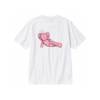 KAWS x Uniqlo UT Short Sleeve Graphic T-shirt White - Sneakerzone