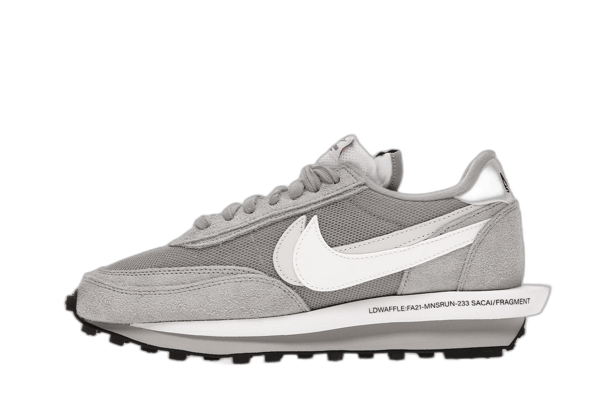 LD Waffle X Sacai X Fragment Grey - Sneakerzone