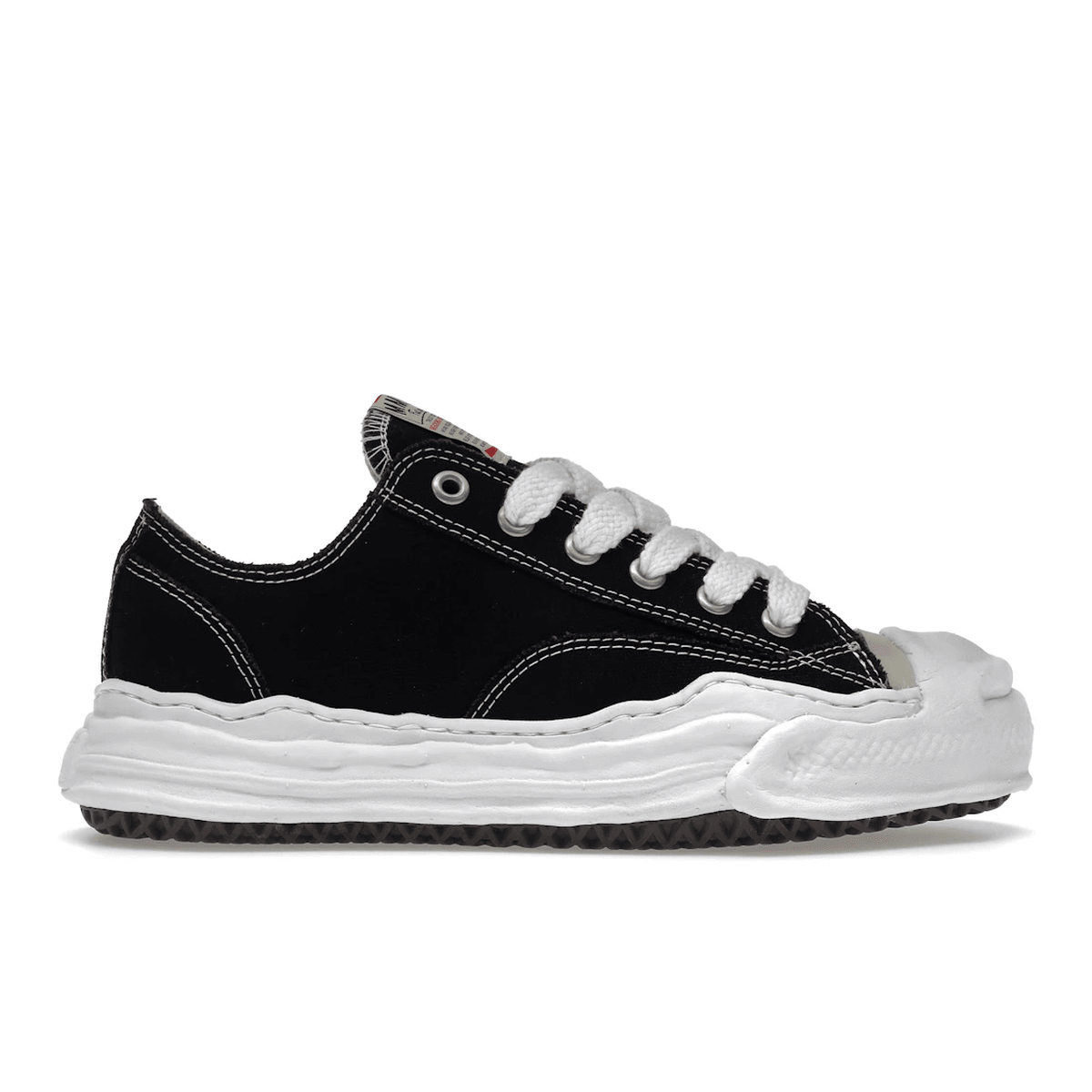 Maison Mihara Yasuhiro Hank OG Sole Canvas Low Black - Sneakerzone