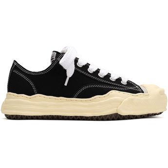 Maison Mihara Yasuhiro Hank Vintage Sole Canvas Low Black - Sneakerzone