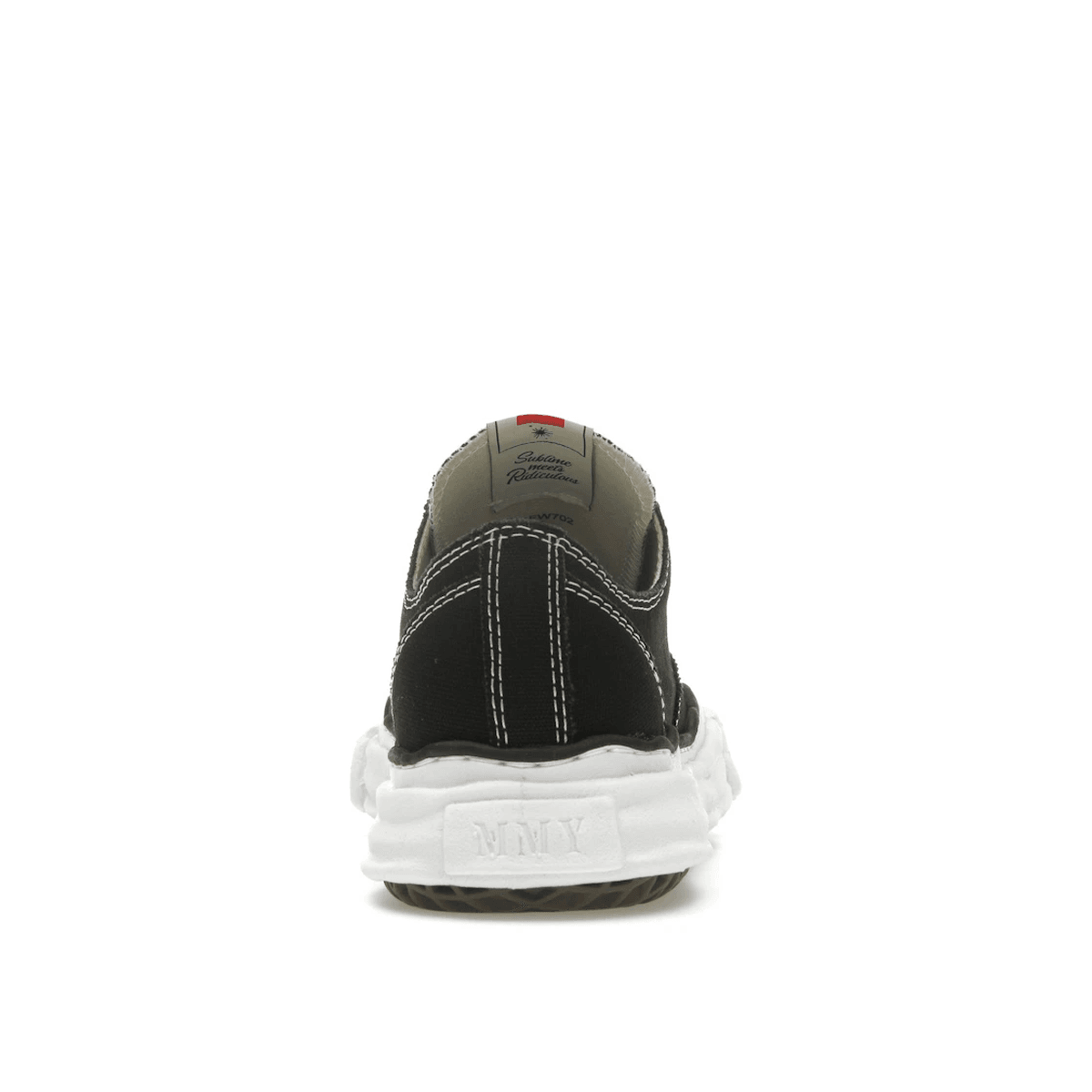 Maison Mihara Yasuhiro Peterson OG Sole Canvas Low Black - Sneakerzone